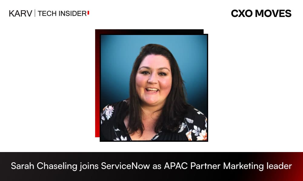 ServiceNow welcomes Sarah Chaseling to APAC Partner Marketing