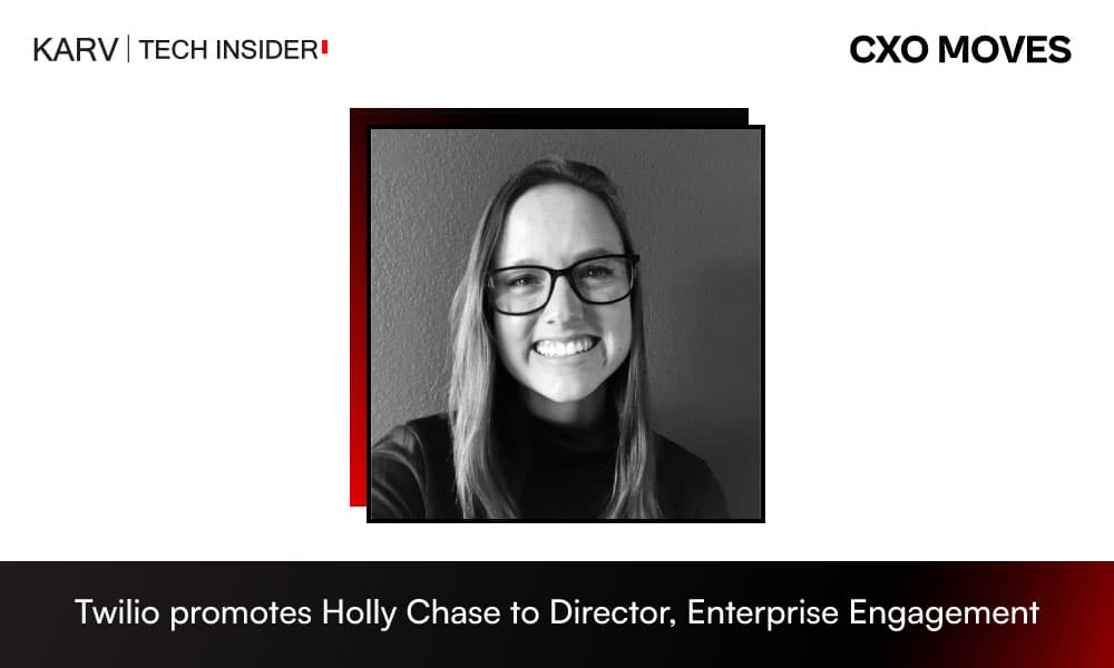 Twilio promotes Holly Chase to Director, Enterprise Engagement