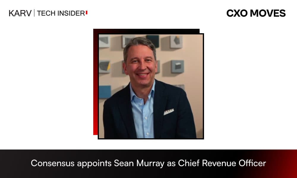 Consensus appoints Sean Murray as Chief Revenue Officer