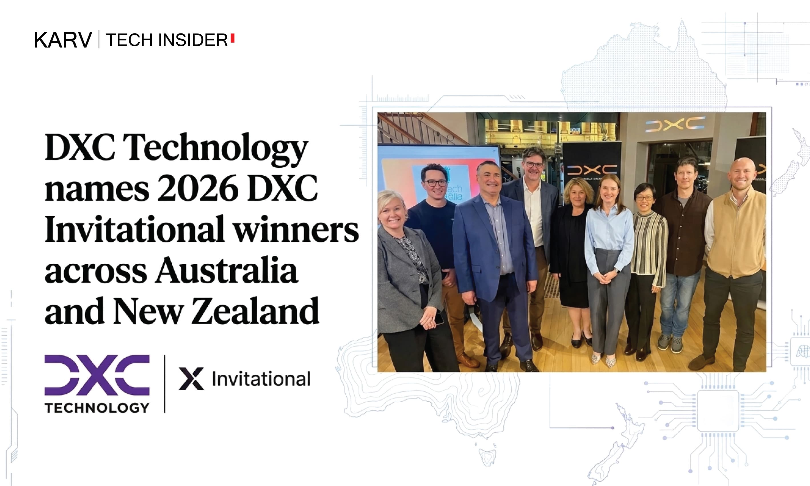 DXC Technology names three insurtech winners of its 2026 DXC Invitational