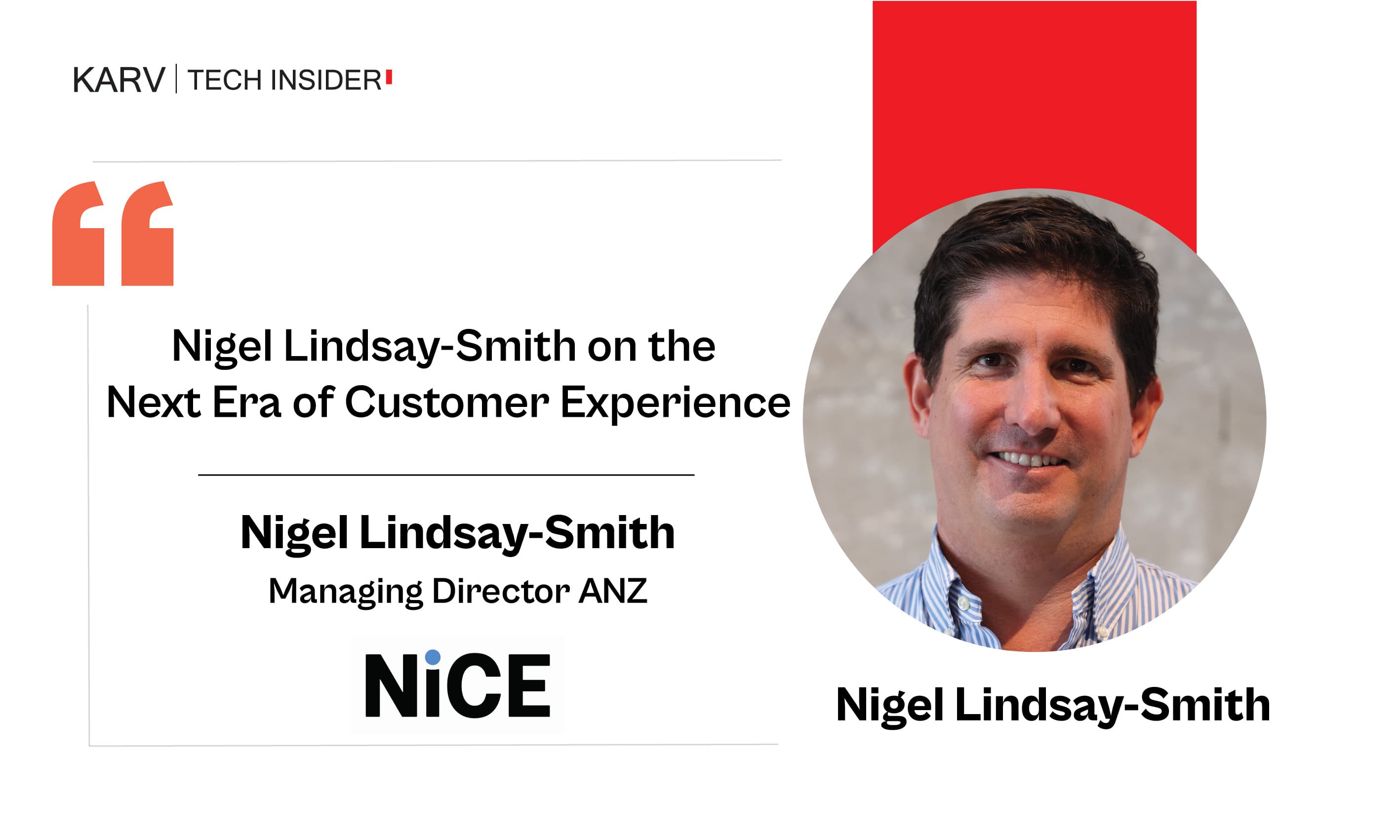 NICE's Nigel Lindsay-Smith: Why Personal AI Agents Will Change Customer Experience
