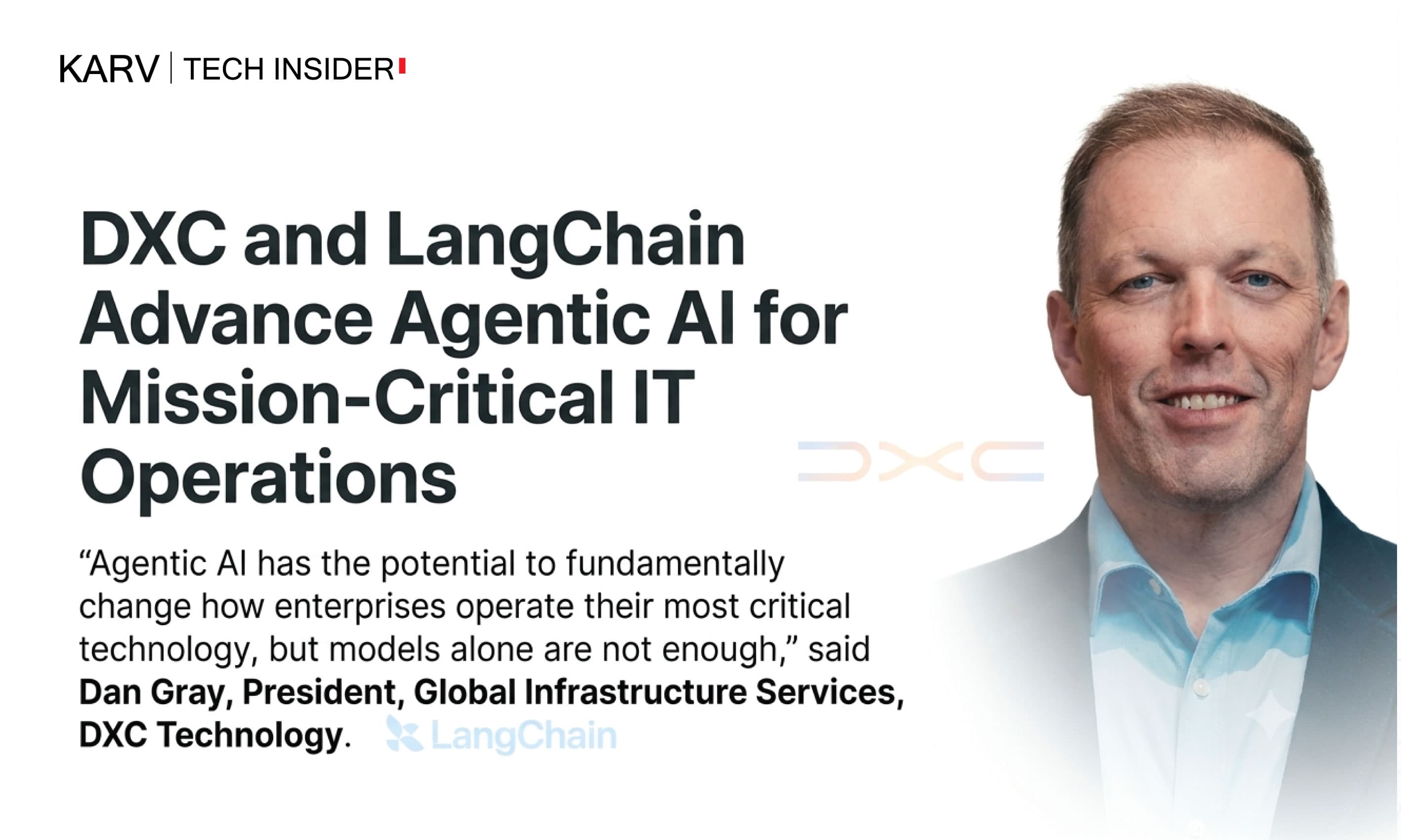 DXC and LangChain partner to scale governed agentic AI across enterprise IT operations