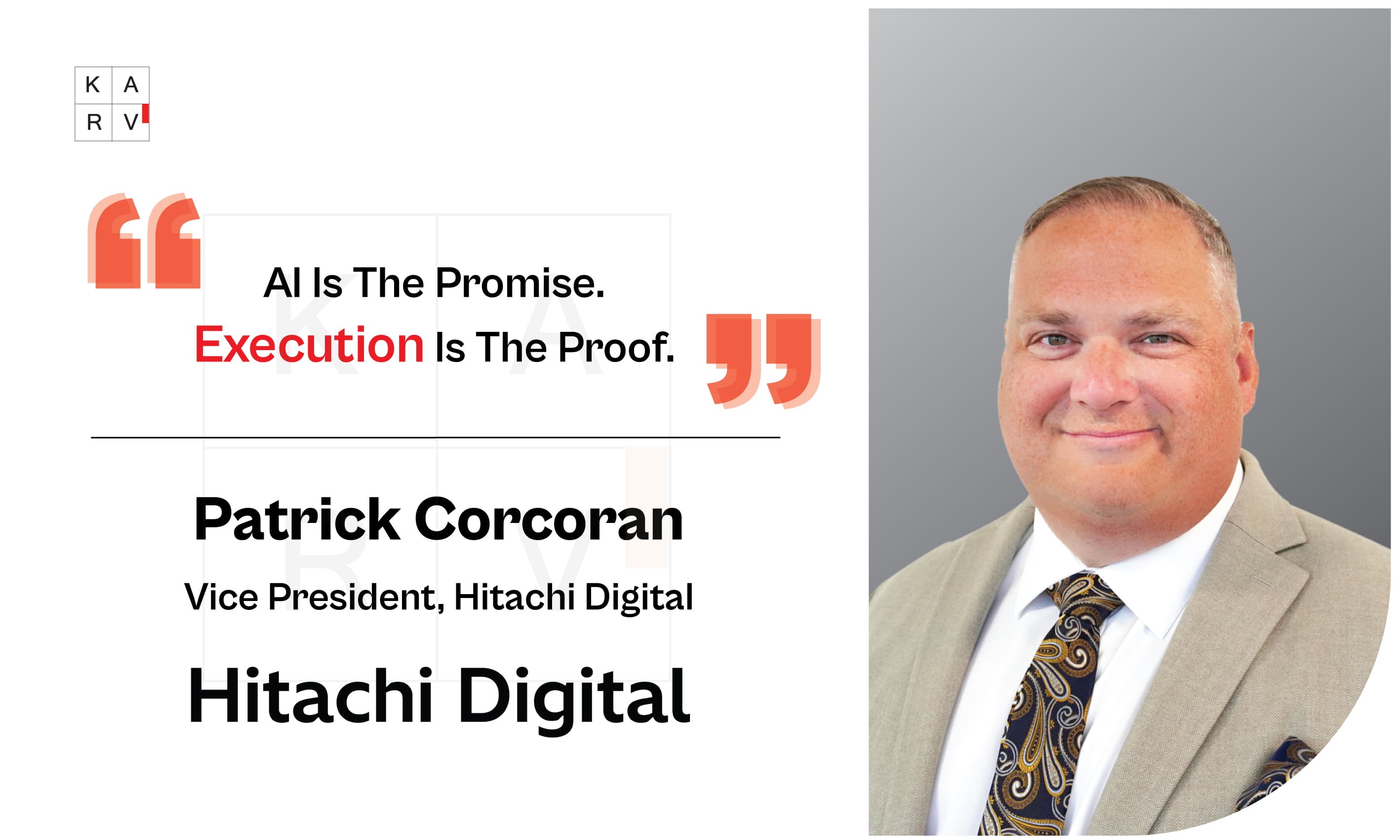 Patrick Corcoran on Enterprise AI, Business Outcomes and the Power of Market Influence
