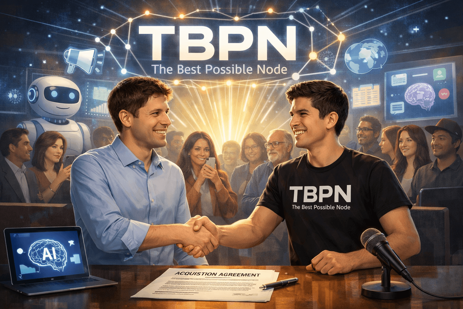 Sam Altman Acquires TBPN to Strengthen AI Storytelling and Communication