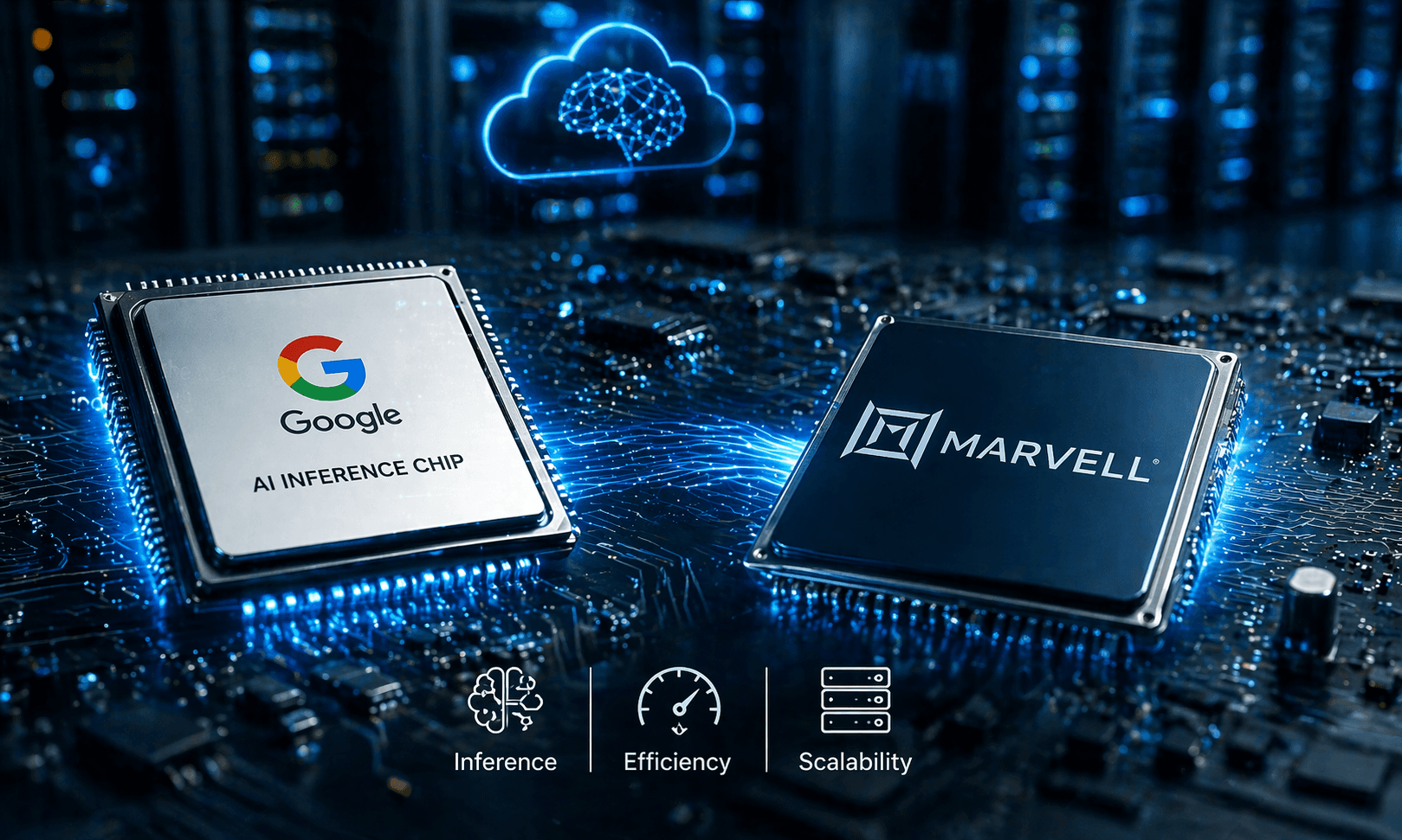 Google explores new AI chip partnership with Marvell Technology to scale inference workloads