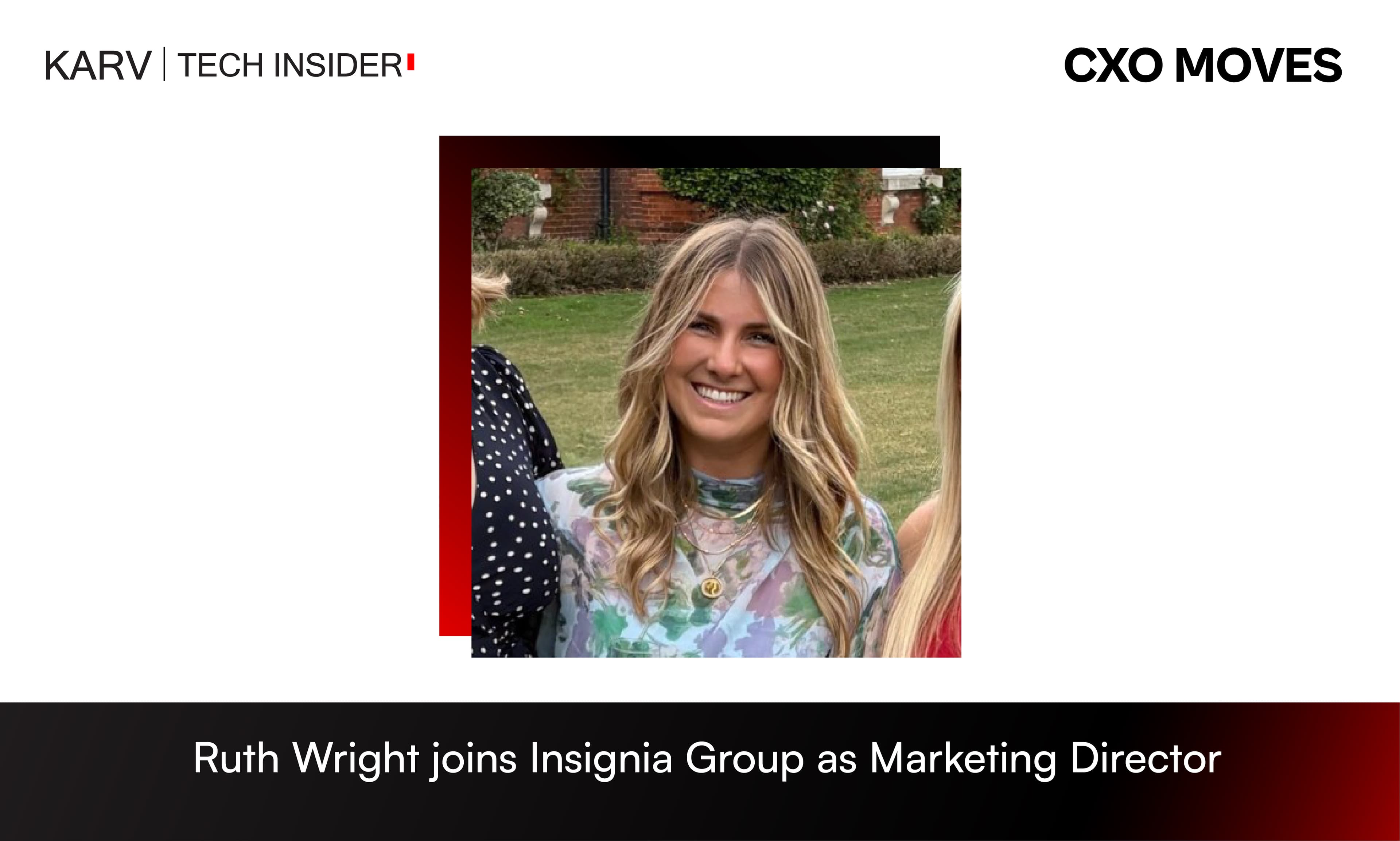 Ruth Wright joins Insignia Group as Marketing Director