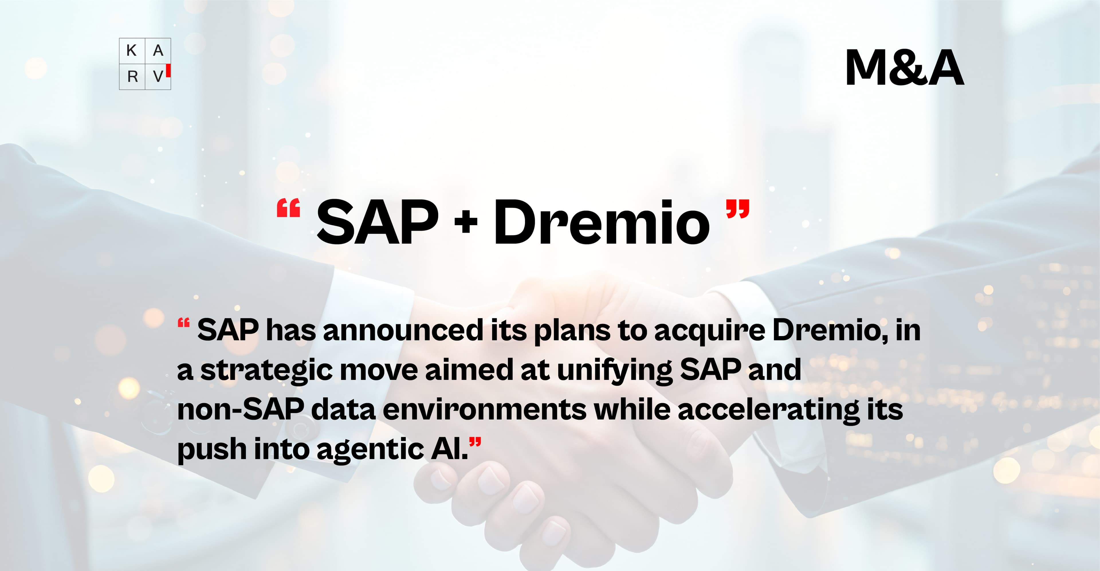 SAP to Acquire Dremio to Strengthen Data Integration and Power Agentic AI
