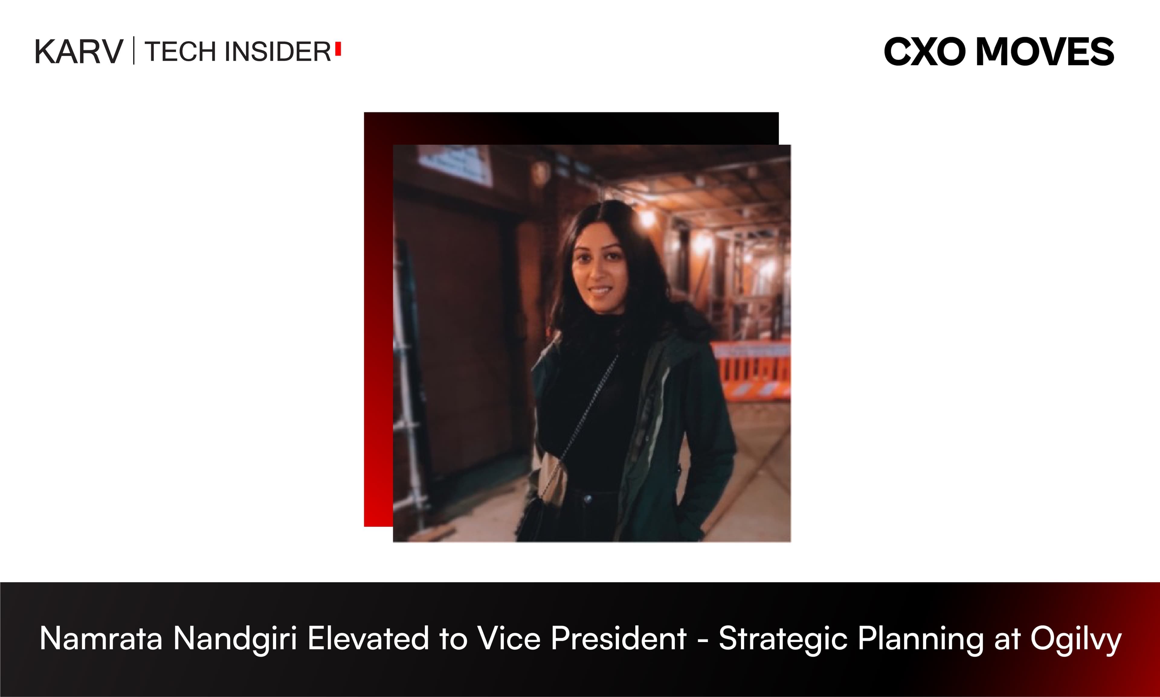 Namrata Nandgiri Elevated to Vice President – Strategic Planning at Ogilvy