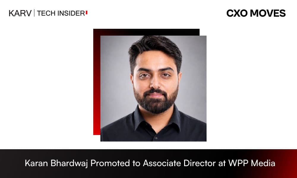 Karan Bhardwaj Promoted to Associate Director at WPP Media