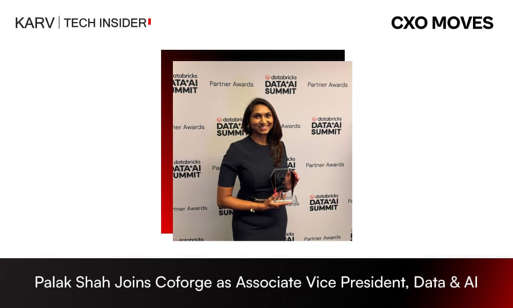 Palak Shah Joins Coforge as Associate Vice President, Data & AI