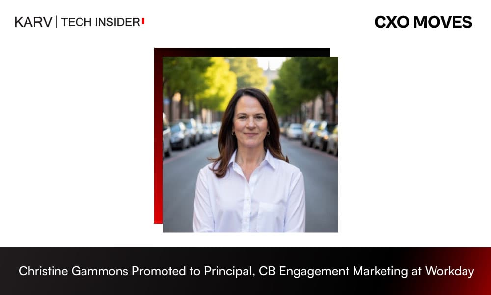 Christine Gammons Promoted to Principal, CB Engagement Marketing at Workday