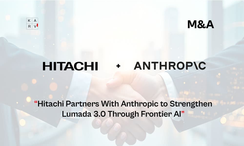 Hitachi and Anthropic Form Strategic AI Partnership to Accelerate Lumada 3.0 Vision