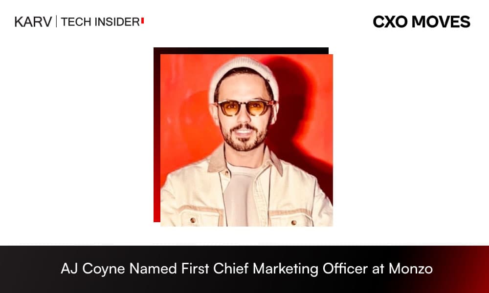 AJ Coyne Officially Named First Chief Marketing Officer at Monzo