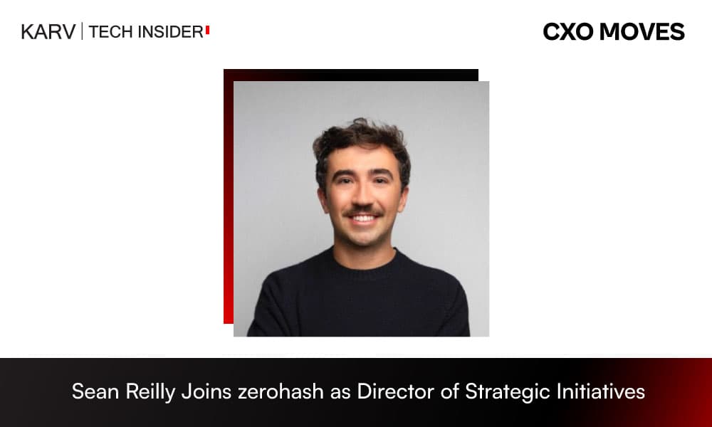 Sean Reilly Joins zerohash as Director of Strategic Initiatives