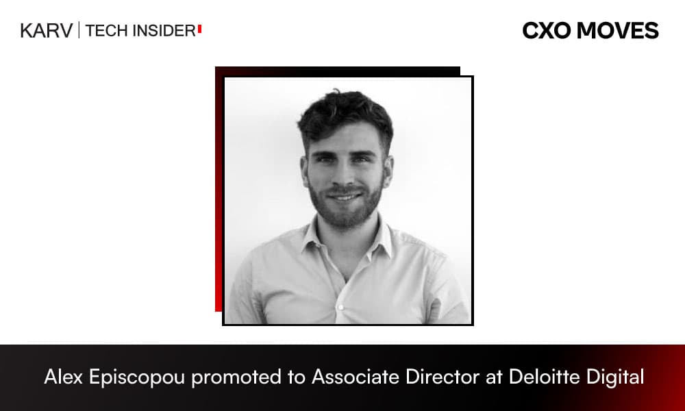 Alex Episcopou Promoted to Associate Director at Deloitte Digital