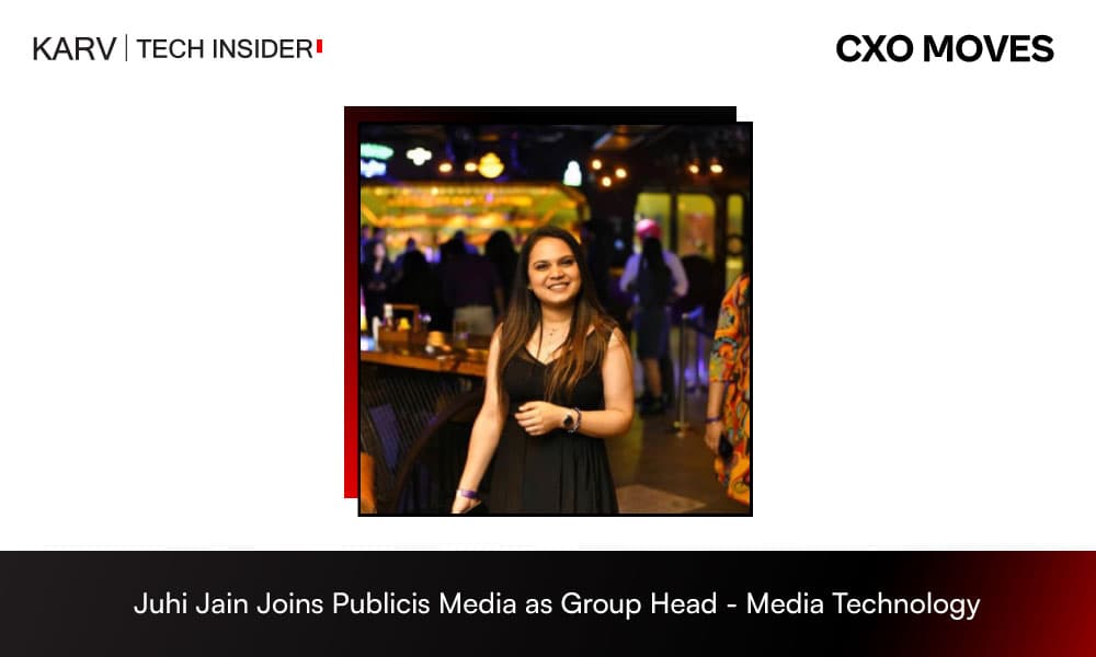 Juhi Jain Joins Publicis Media as Group Head - Media Technology