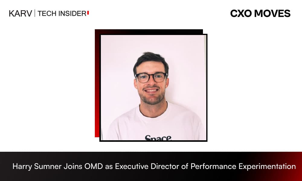 Harry Sumner Joins OMD as Executive Director of Performance Experimentation