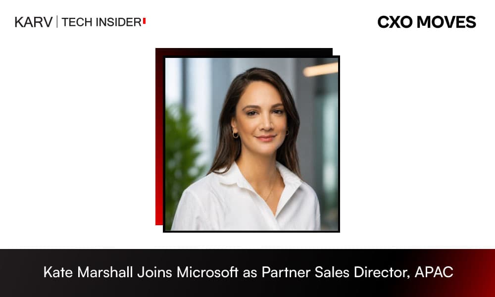 Kate Marshall Joins Microsoft as Partner Sales Director, APAC