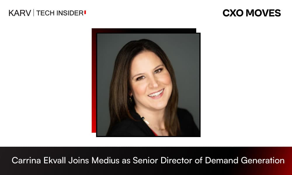 Carrina Ekvall Joins Medius as Senior Director of Demand Generation