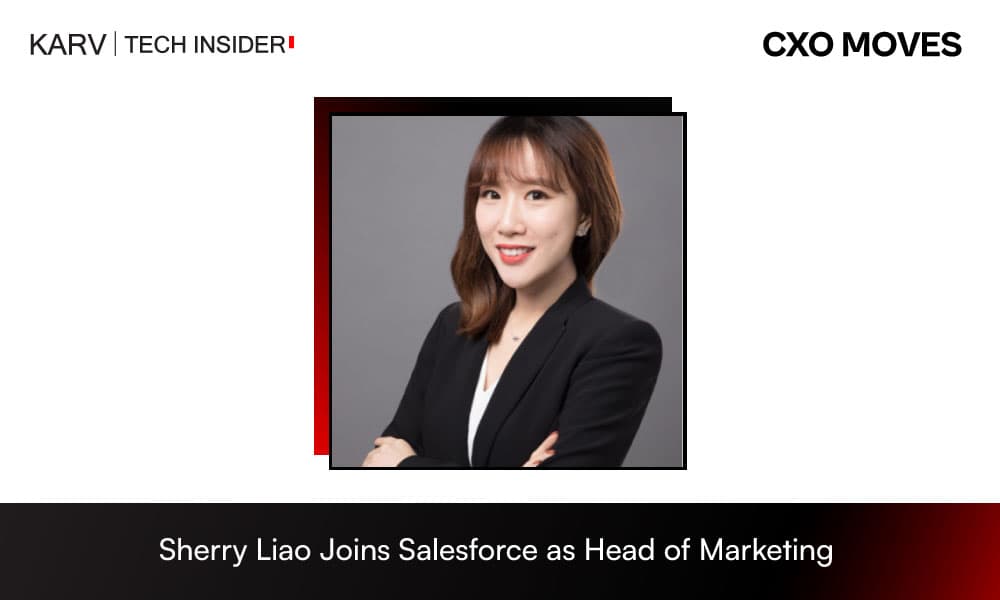 Sherry Liao Appointed Head of Marketing at Salesforce