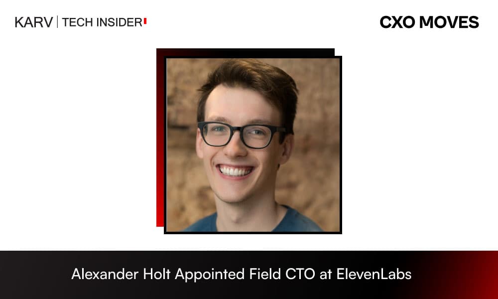 Alexander Holt Appointed Field CTO at ElevenLabs