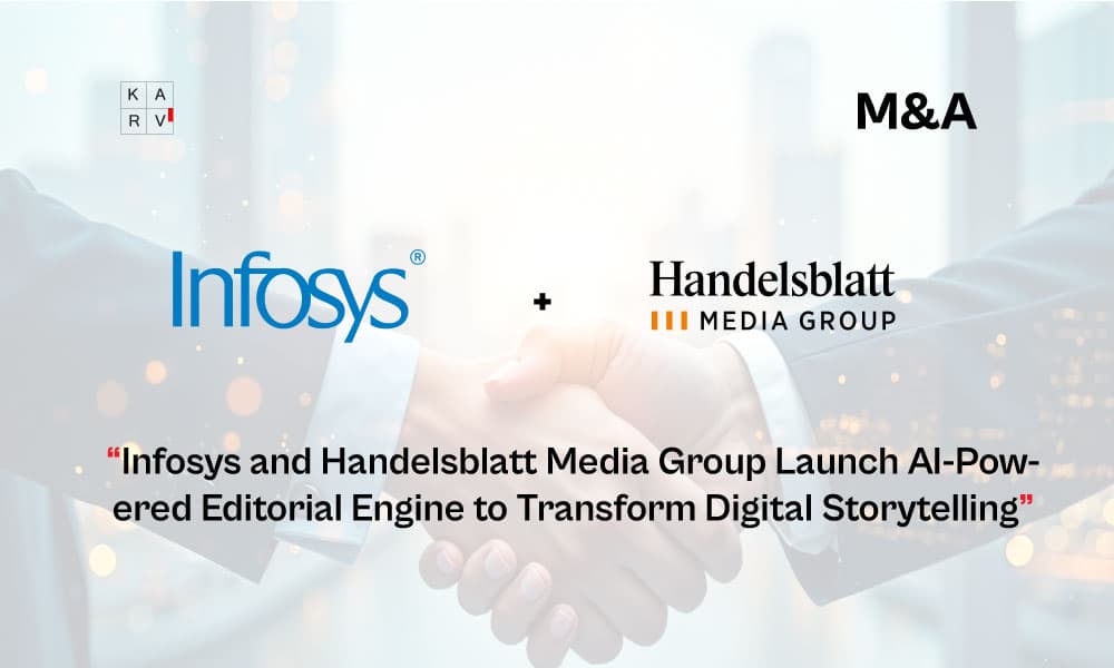 Infosys and Handelsblatt Media Group Launch AI-Powered Editorial Engine to Transform Digital Storytelling