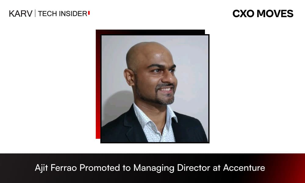 Ajit Ferrao Promoted to Managing Director at Accenture
