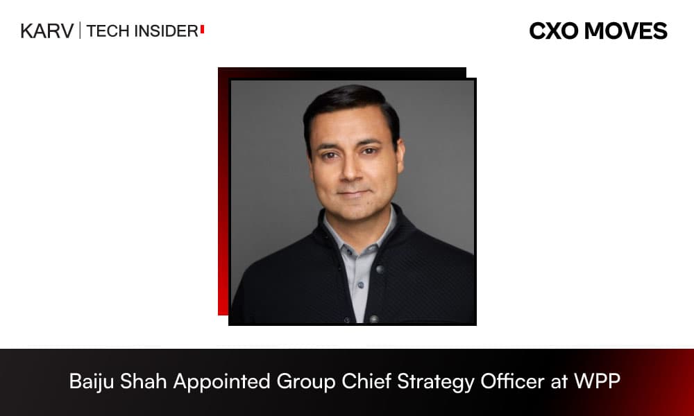 Baiju Shah Appointed Group Chief Strategy Officer at WPP