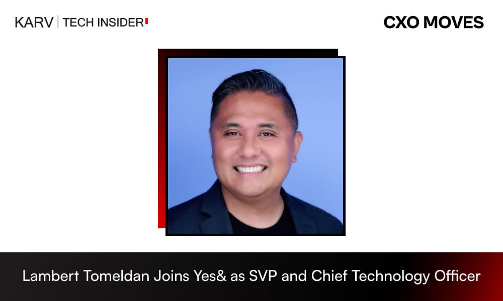 Lambert Tomeldan Joins Yes& as SVP and Chief Technology Officer