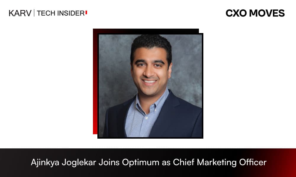 Optimum Appoints Ajinkya Joglekar as Chief Marketing Officer