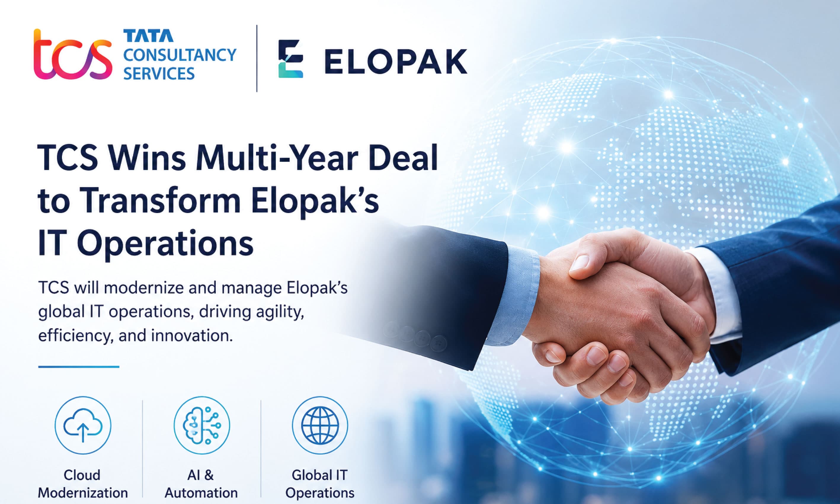 TCS Secures Multi-Year IT Transformation Deal with Packaging Leader Elopak