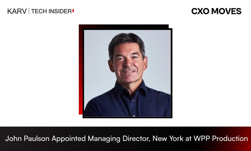 John Paulson Appointed Managing Director, New York at WPP Production