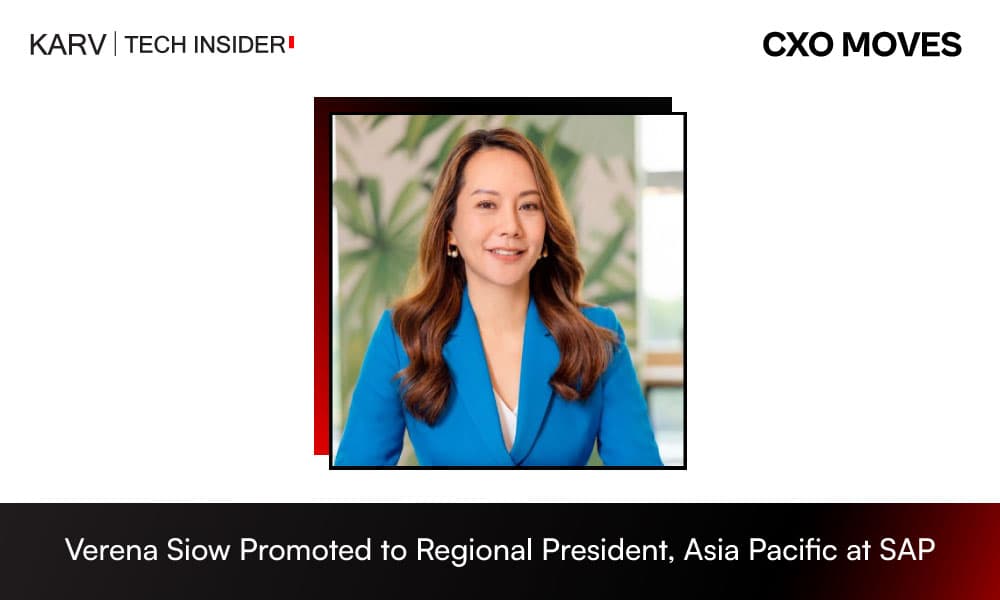 SAP Promotes Verena Siow to Regional President, Asia Pacific