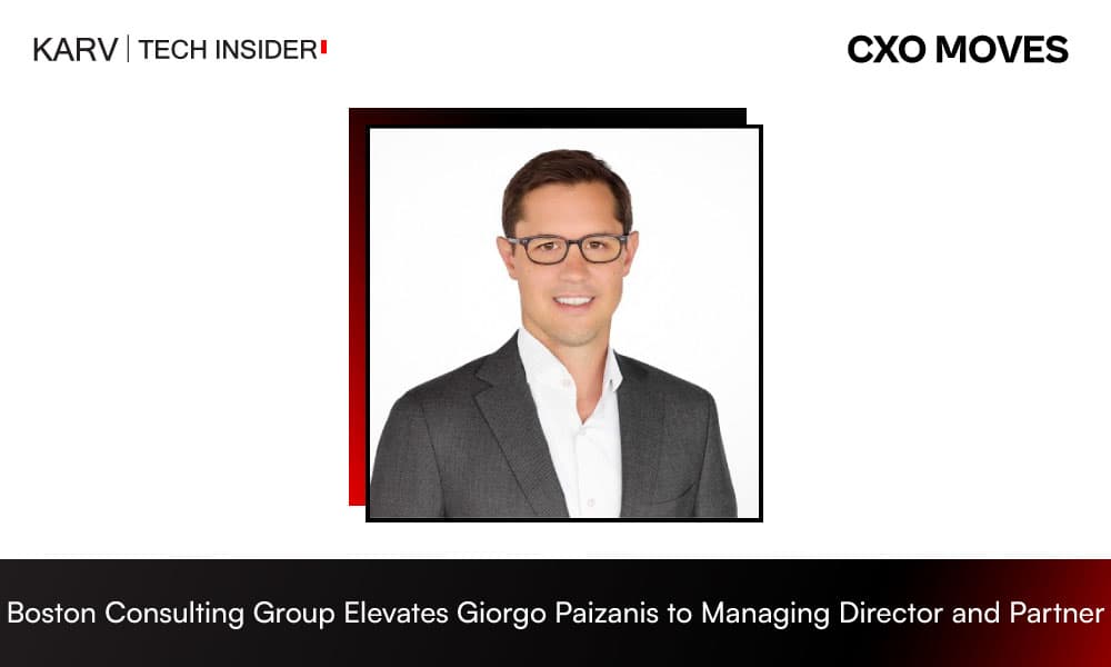 Boston Consulting Group Elevates Giorgo Paizanis to Managing Director and Partner