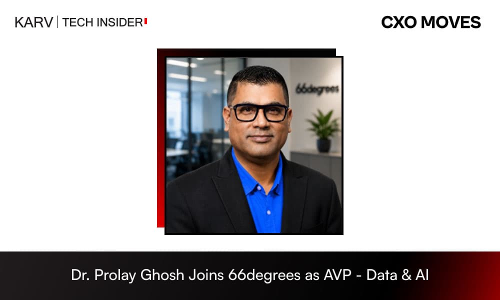 66degrees Appoints Dr. Prolay Ghosh as AVP – Data & AI and India Data Practice Head