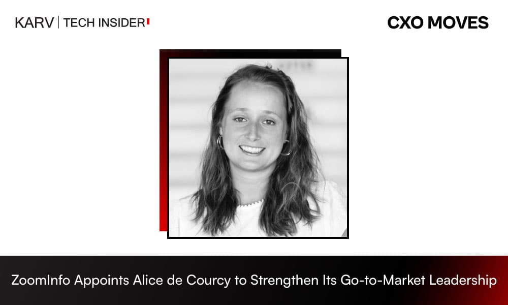 ZoomInfo Appoints Alice de Courcy to Strengthen Its Go-to-Market Leadership
