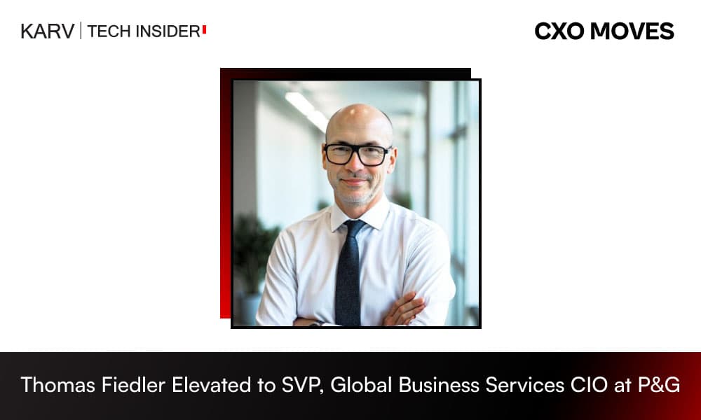 Procter & Gamble Elevates Thomas Fiedler to Senior Vice President, Global Business Services CIO