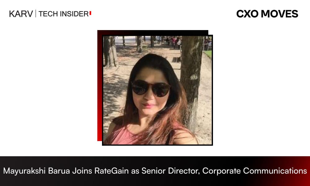 RateGain Appoints Mayurakshi Barua as Senior Director, Corporate Communications – India