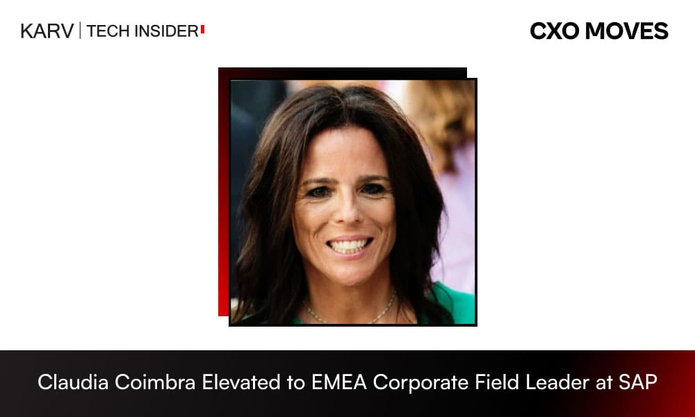 SAP Appoints Claudia Coimbra as EMEA Corporate Field Leader