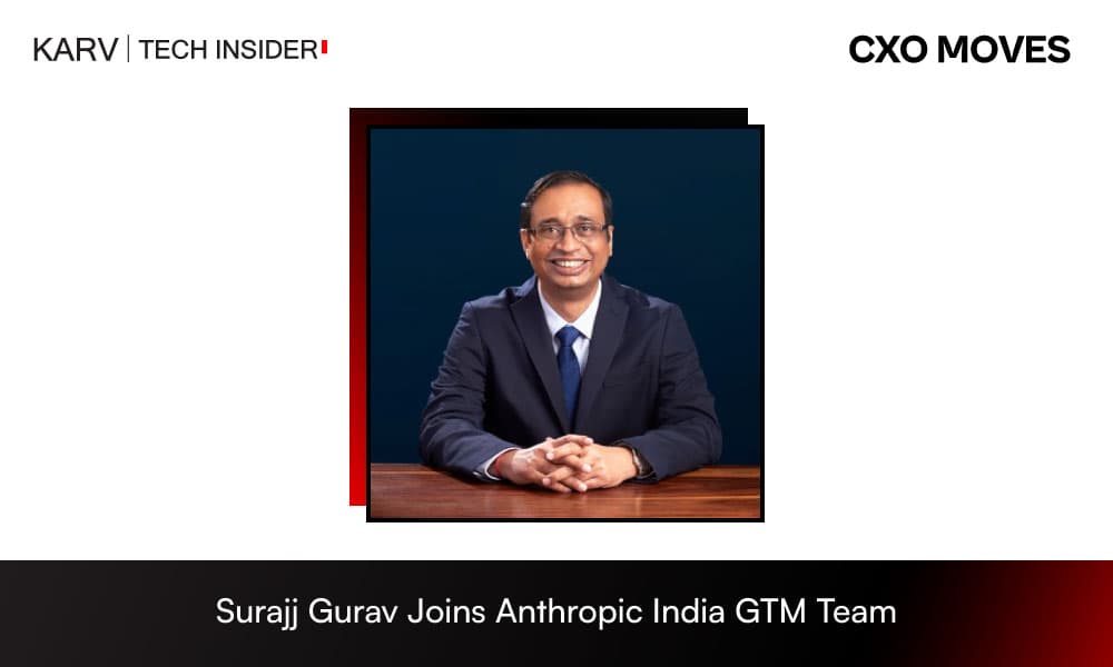 Anthropic Appoints Surajj Gurav to India GTM Team