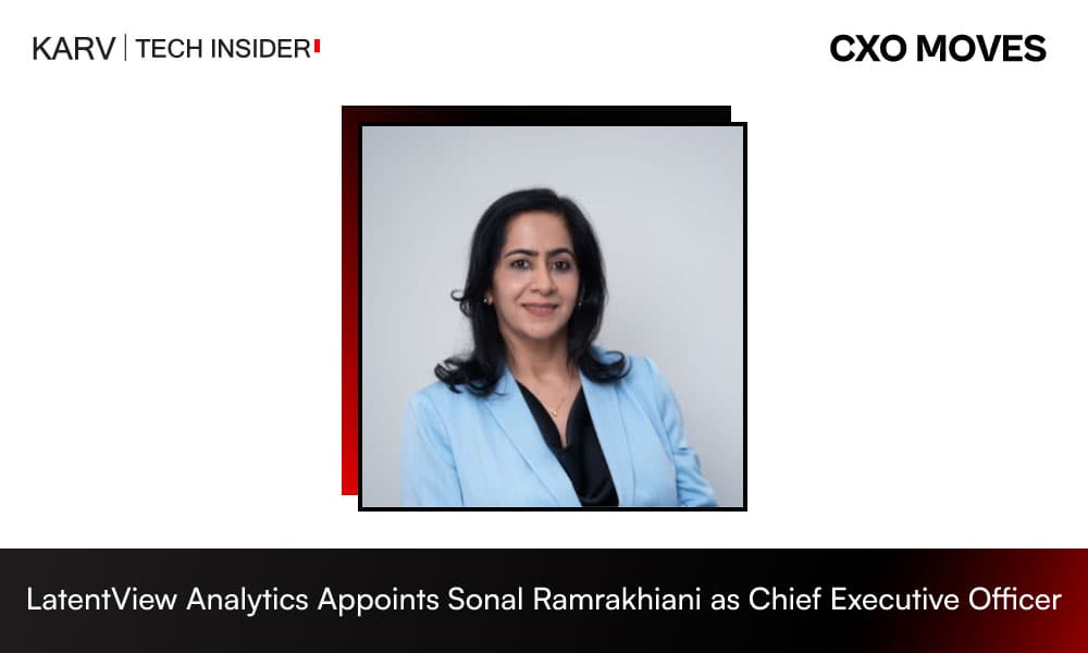 LatentView Analytics Appoints Sonal Ramrakhiani as Chief Executive Officer