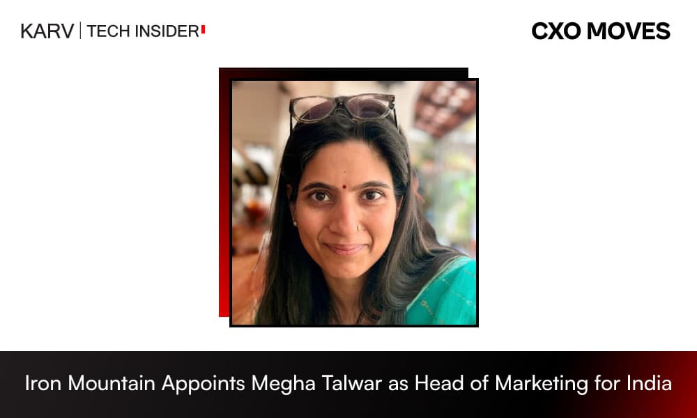 Iron Mountain Appoints Megha Talwar as Head of Marketing for India