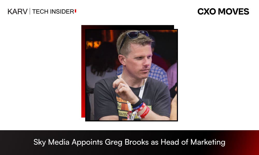 Greg Brooks Joins Sky Media as Head of Marketing