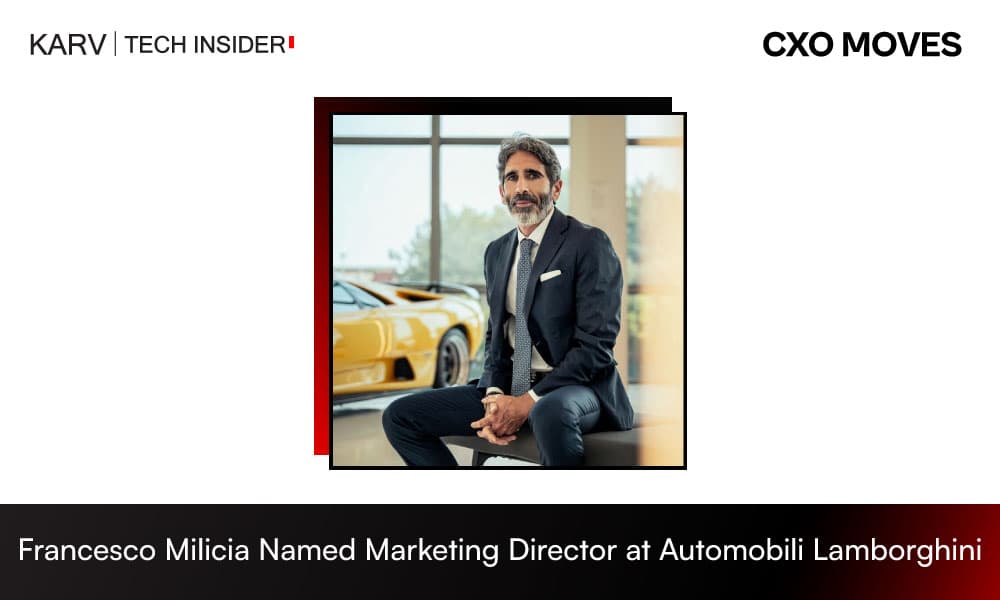 Francesco Milicia Named Marketing Director at Automobili Lamborghini