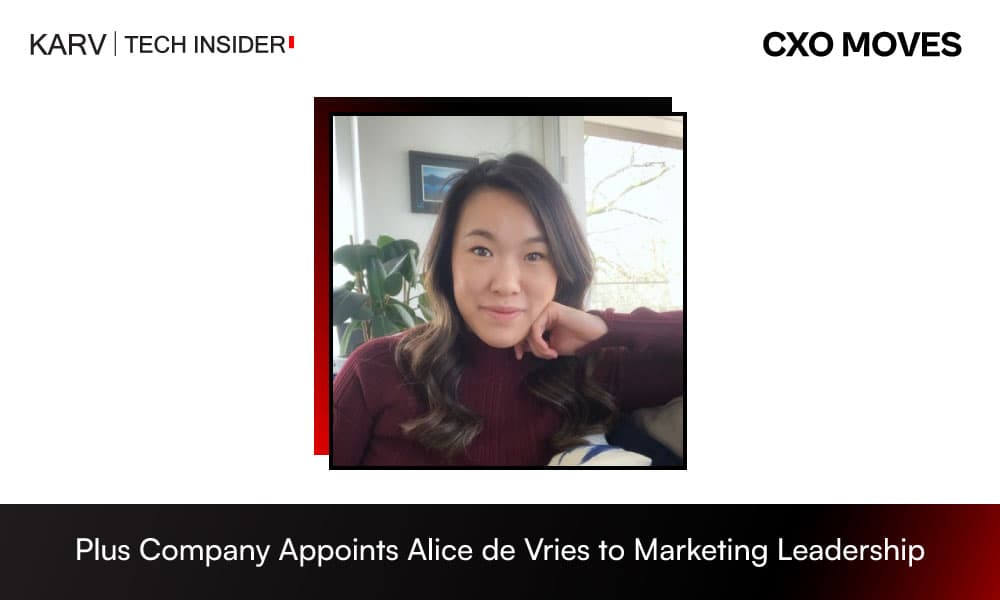 Alice de Vries Joins Plus Company as Vice President, Marketing and Communications