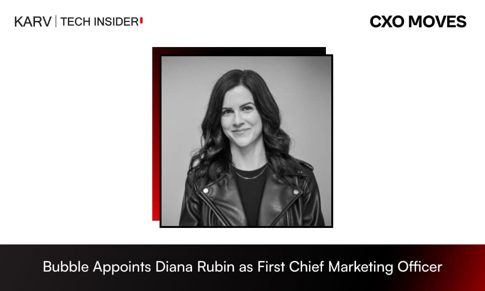 Diana Rubin Joins Bubble as Its First-Ever Chief Marketing Officer