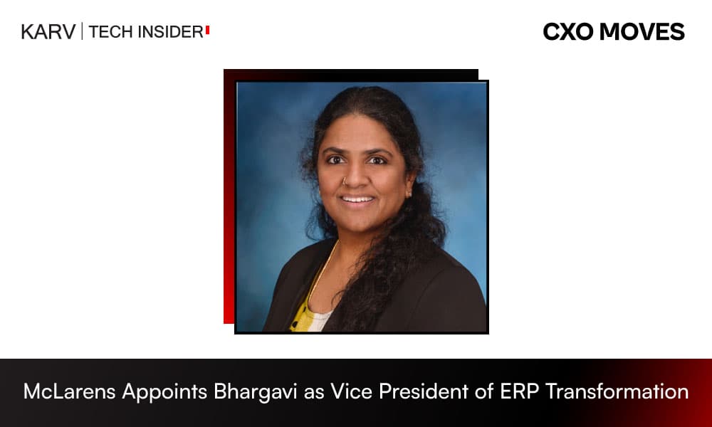Bhargavi Joins McLarens as Vice President of ERP Transformation