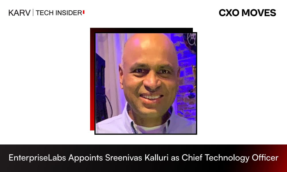Sreenivas Kalluri Joins EnterpriseLabs as Chief Technology Officer