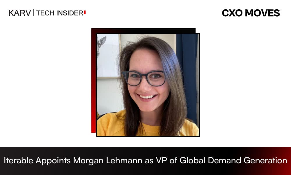 Morgan Lehmann Joins Iterable as Vice President of Global Demand Generation