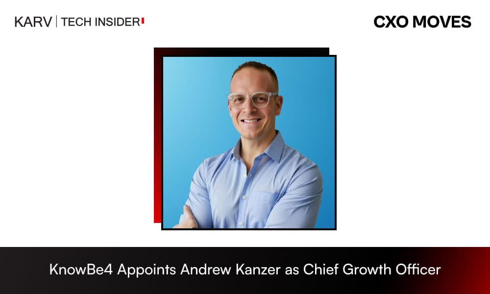 Andrew Kanzer Joins KnowBe4 as Chief Growth Officer
